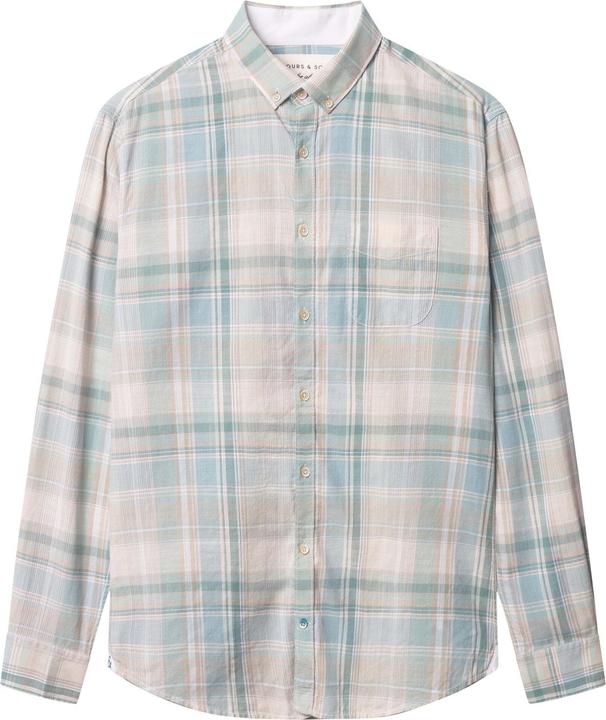 Colours & Sons Langarmhemd Shirt-Checked