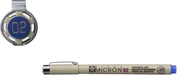 Produktbild Sakura Fineliner Pigma Micron 02 blau 0,3mm (Blau, 1 x)