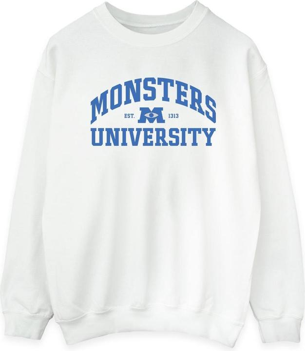 Actual product image Disney Womens/Ladies Monsters University Logo Sweatshirt (XXL)