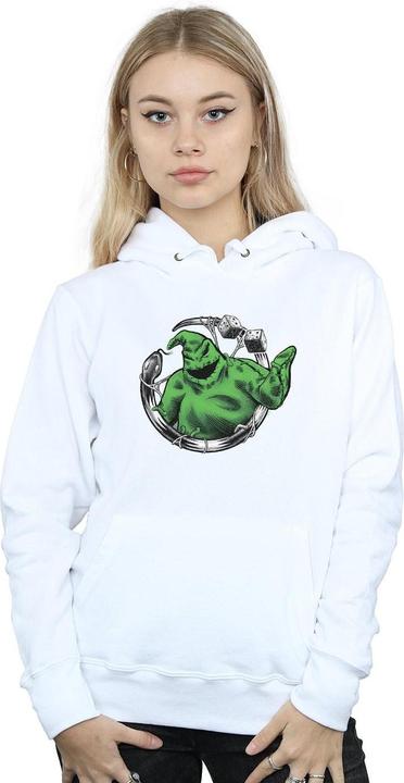Actual product image Disney Womens/Ladies Nightmare Before Christmas Roll The Dice Hoodie (L)