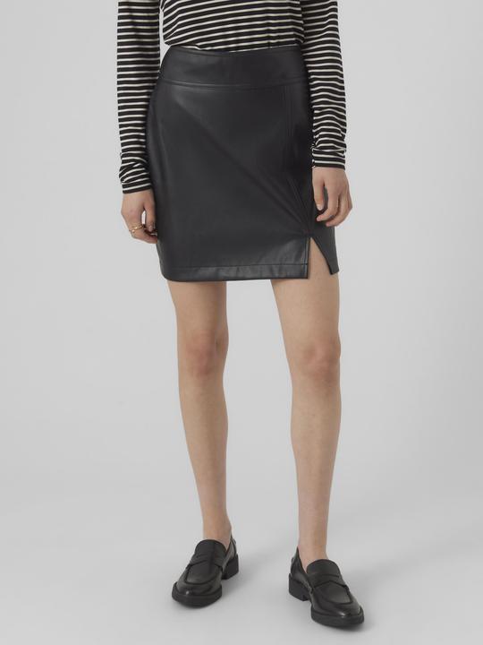 Produktbild Vero Moda Vmpaulina H/W Short Slit Skirt Wvn Exp Rock (S)