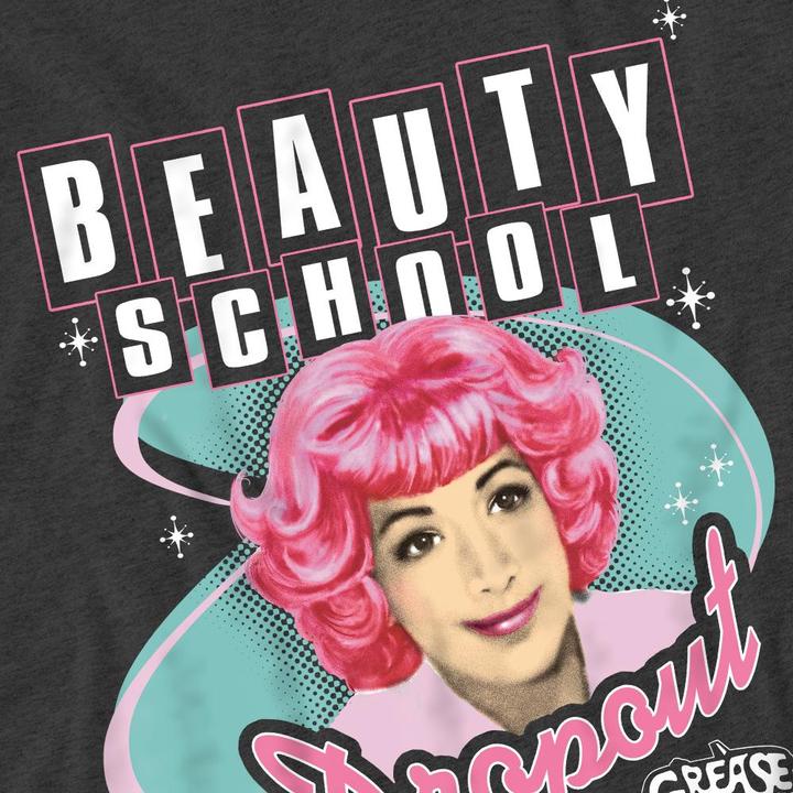 Actual product image Grease Unisex Adult Beauty School Dropout T-Shirt (3XL)