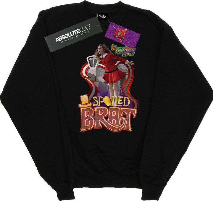 Willy Wonka & the Chocolate Factory Spoiled Brat Sweatshirt Jungen