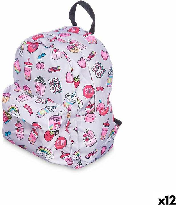 Produktbild Pincello School Bag 585 Multicolour 28 x 12 x 22 cm Rainbow (12 Units)
