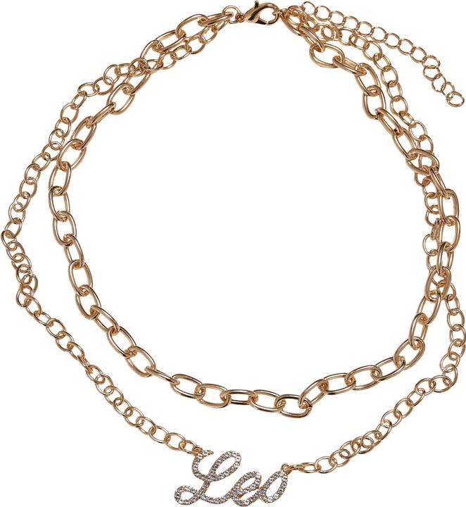 Produktbild Urban Classics Diamond Zodiac Golden Necklace (Eisen, Zink)