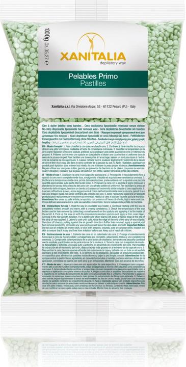 Produktbild XanitaliaPro Film Wax Pelables Primo Brasilian System Beutel Grüner Tee 1000 g (1 x, 1000 g)