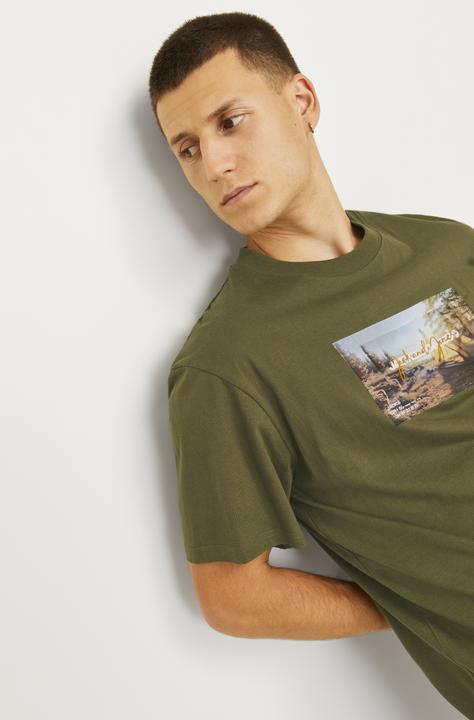 Image du produit Jack & Jones Imprimé col rond T-shirt T-shirt (XS)