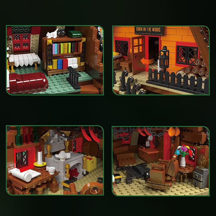 Actual product image Mould King Forest hut