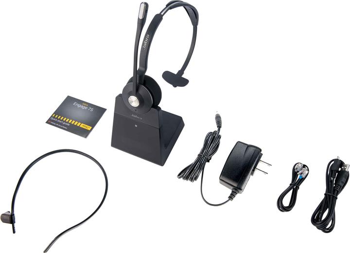 Productafbeelding Jabra Engage 75 Mono (Draadloze, USB-A)
