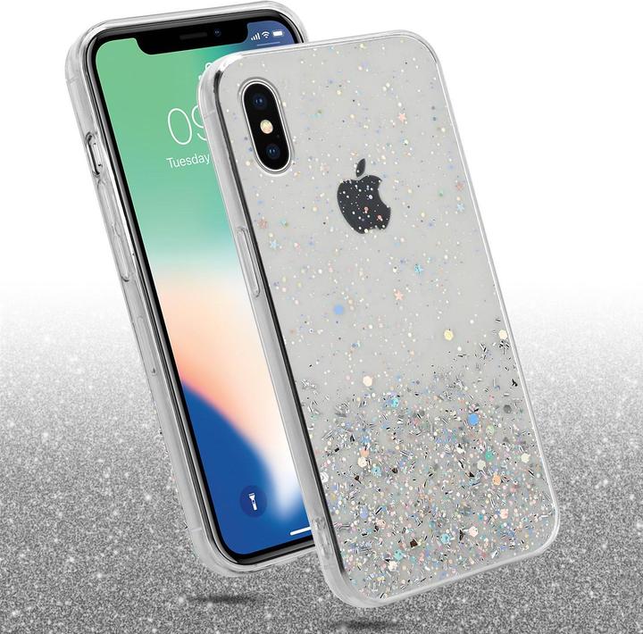 Image du produit Cadorabo Couverture TPU paillettes scintillantes (Apple iPhone X)