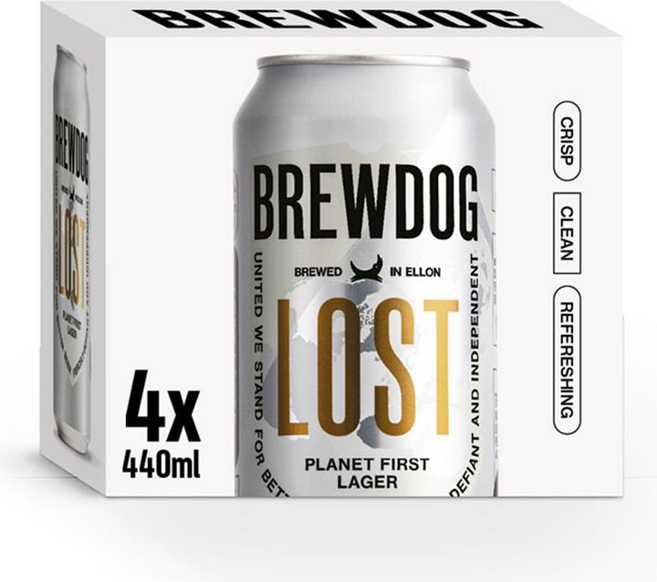 Produktbild BrewDog Lost Lager (1 x 44 cl)