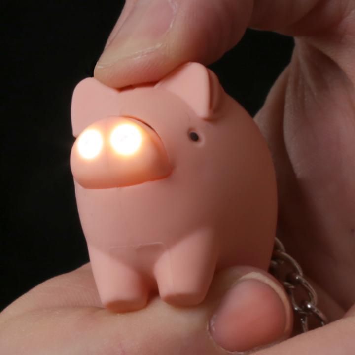 Immagine prodotto Puckator Portachiavi LED con suono della mucca e del maiale della fattoria