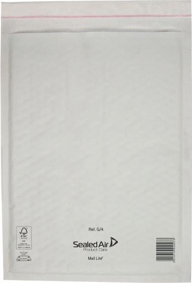 Produktbild Sealed Air Boblekuvert Mail Lite, G/4, 240 x 330 mm, pakke a 50 stk.