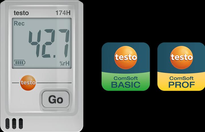 Actual product image Testo Mini data logger 174 T / USB-C