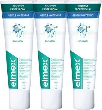 Elmex Whitening toothpaste for sensitive teeth Sensitive White ning Trio 3x 75 ml (75 ml)
