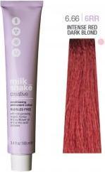 Actual product image Milk_Shake Vopsea permanenta Creative 6.666RR, Blond Inchis Rosu Intens, 100ml (6,666RR, Blond Inchis Rosu Intens)