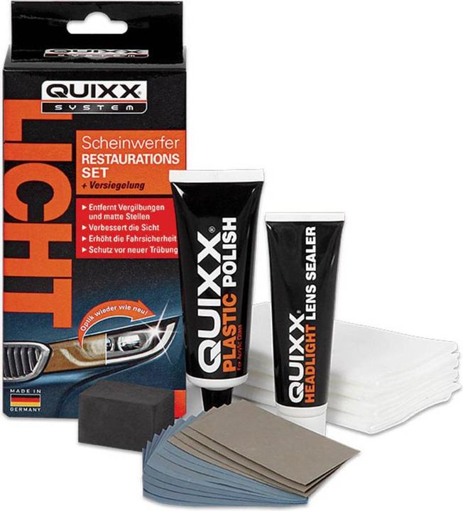 Immagine prodotto Quixx Set per il restauro dei fari (30 ml)