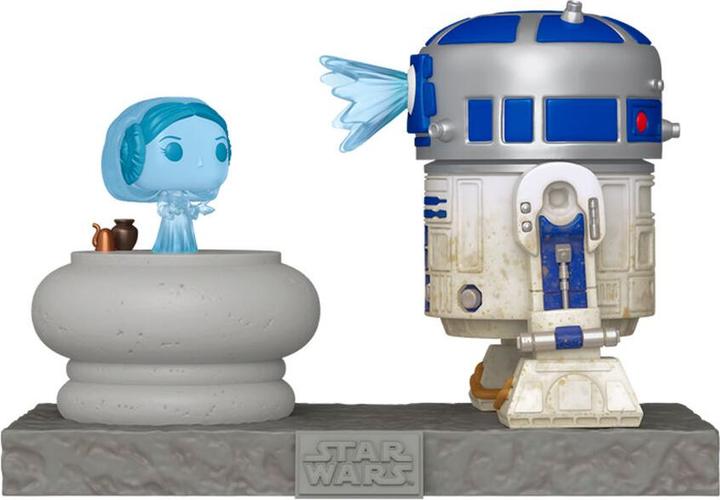 Actual product image Funko Star Wars - 766 - R2D2 & Leia's hologram Movies