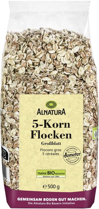 Immagine prodotto Alnatura Fiocchi Demeter a 5 cereali 500g (500 g)