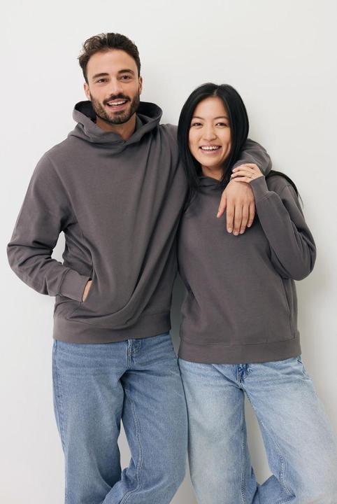 Actual product image Universal Textiles Unisex Adult Yengo Recycled Cotton Side Pocket Hoodie (L)