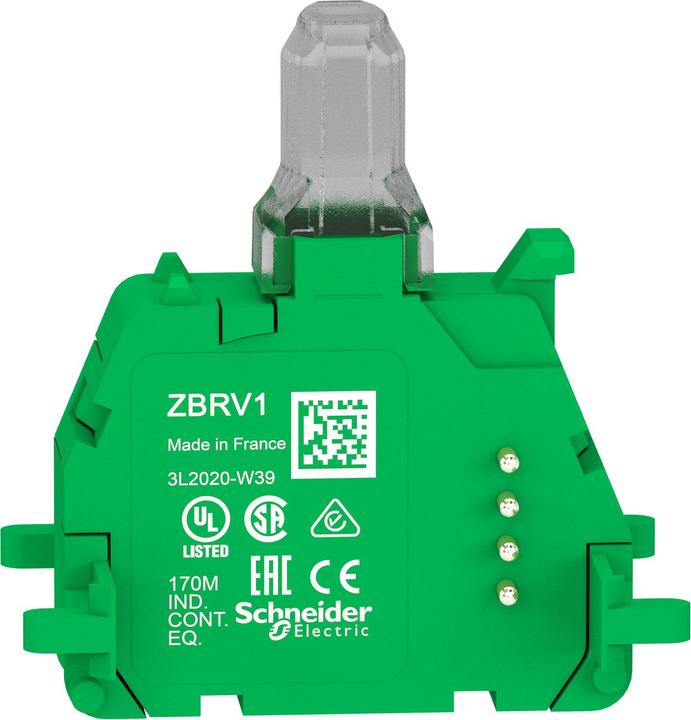 Immagine prodotto Schneider Electric Harmony XB5R Feedback visivo per i trasmettitori ZBRT per pulsanti ZBRV1 senza fili e senza batteria