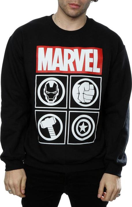 Actual product image Hasbro Mens Icons Sweatshirt (XXL)