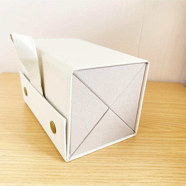 Produktbild Only-Bags.Store 1pc Glasses Organizer Case, Portable Glasses Case, PU Leder Hanging Foldable Eyeglasses Case