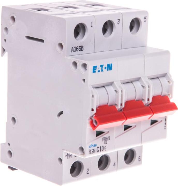 Produktbild Moeller Electric 10kA Triple Pole Type C MCB 10A