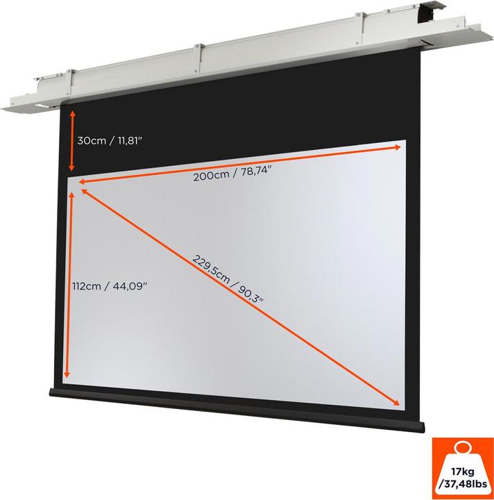 Actual product image Celexon Motor Expert (90", 16:9)