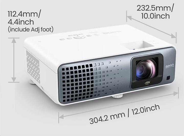 Produktbild BenQ TK710STI UHD (3840X2160) DLP PR (4K, 3200 lm, 0.69 - 0.83:1)