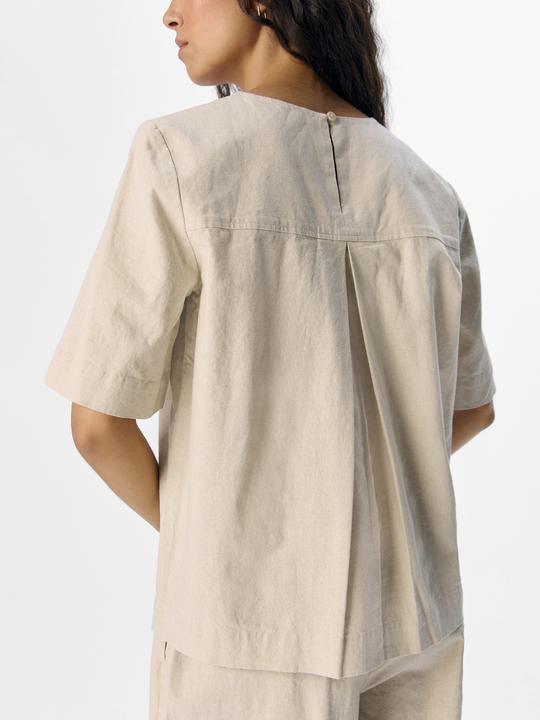 Image du produit Object Leinenmix T-Shirt (40)