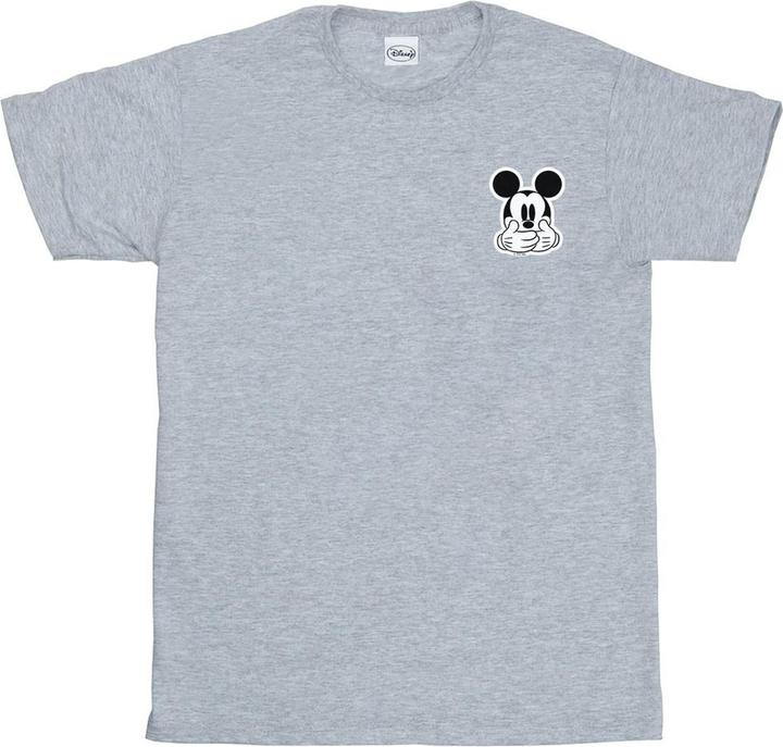Immagine prodotto Disney Mickey Mouse Dont Speak Breast Print Maglietta Ragazzi (140, 146)