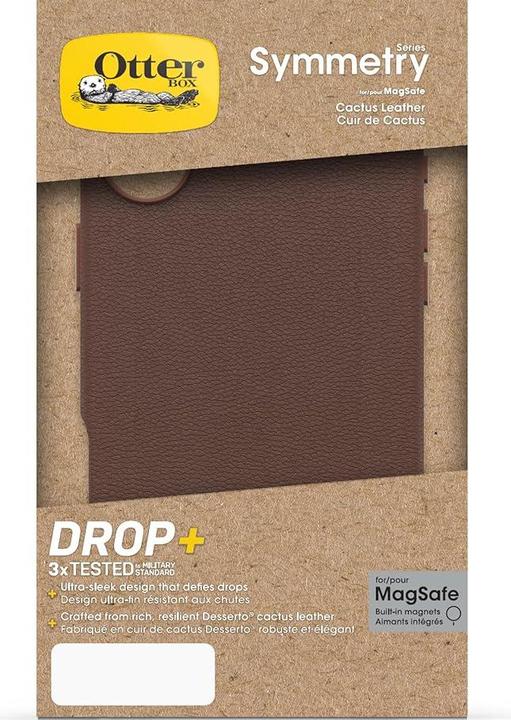Actual product image OtterBox Symmetry Cactus Leather mit MagSafe (Apple iPhone 16 Plus)
