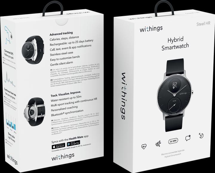 Actual product image Withings Steel HR (36 mm)