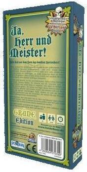 Image du produit PG002 - Ja, Herr und Meister! (Green Edition) - Jeu de cartes, 4-16 joueurs, 8 ans (DE Edition) (Allemand)
