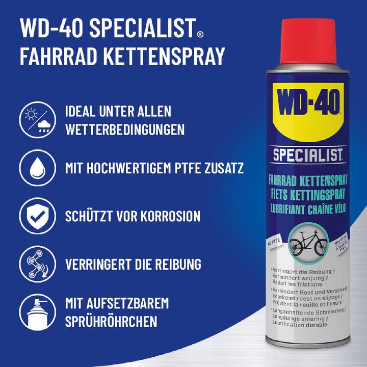 Immagine prodotto WD-40 Specialista (250 ml, Olio per catene)