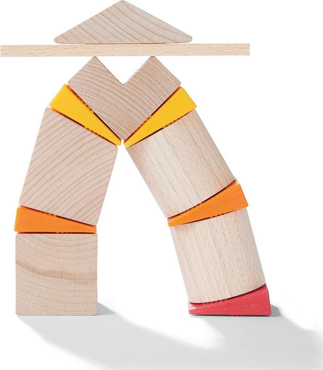Produktbild Haba 3D-Legespiel Schiefe Türme - Kugeln