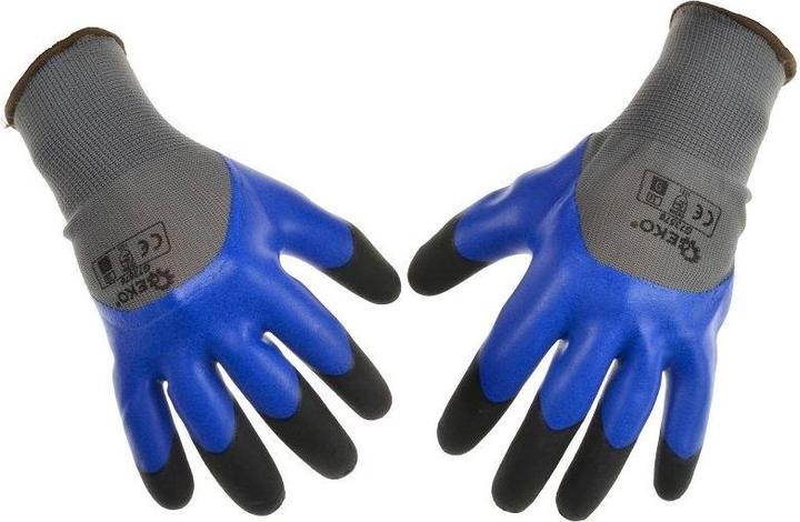 Produktbild GEKO Arbeitsschutzhandschuh, verstärkte Finger, Grösse 9 (9)