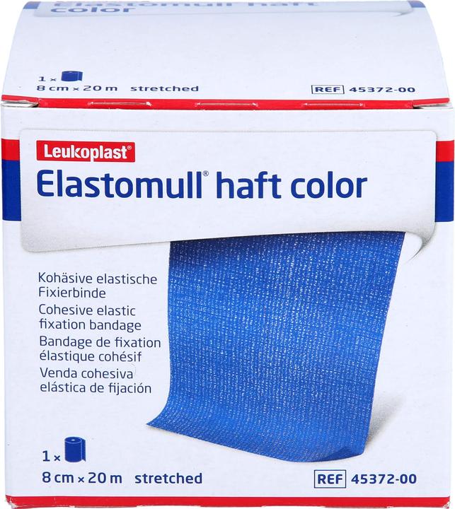 Actual product image BSN Elastomull Adhesive 20mx8cm Bl