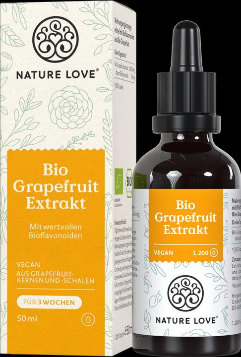 Nature Love Bio Grapefruit Extrakt (1 Stück, Tropfen)