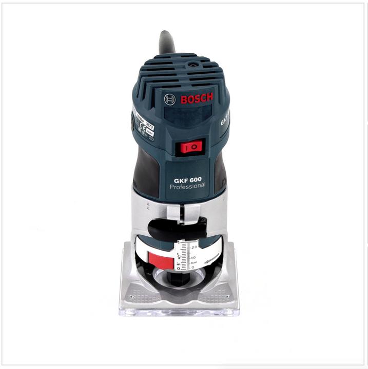 Actual product image Bosch Professional Edge router GKF 600, with carrying case