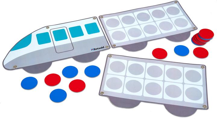 Actual product image Betzold Calculation train - magnetic board material (Czech)