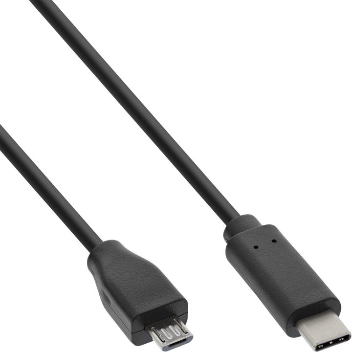 Produktbild InLine USB 2.0 Kabel (0.50 m, USB 2.0)