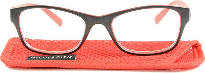 Image du produit Nicole Diem Lunettes de lecture 1.50dpt red-blk (+1.5)
