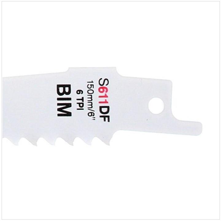 Immagine prodotto Bosch Professional Zubehör PRO Demolizione finestre S611DF foglio, 1,25 x 19 x 150 mm, 5 pezzi.