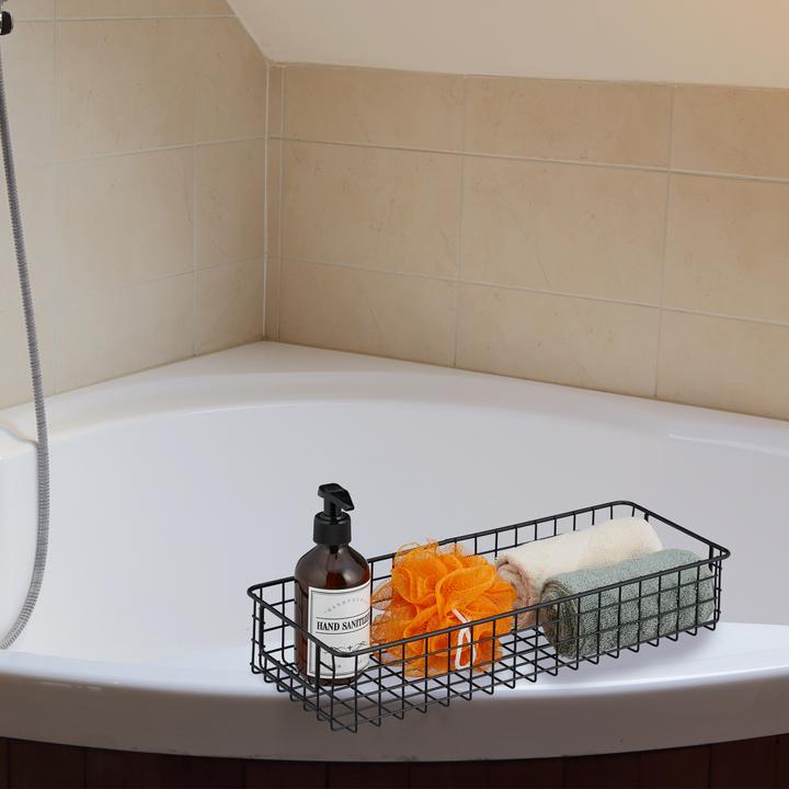 Actual product image Relaxdays 3x wire basket (3 x, 41 x 16 x 7.5 cm)
