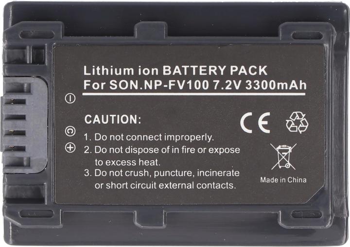 Immagine prodotto Sony Batteria NP-FV100, NP-FV90, NP-FV70 Batteria NP-FV30, NP-FV50, NP-FH30, NP-FH40, NP-FH50 (Accumulatore di carica elettrica)