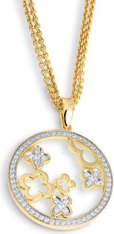 Actual product image Breuning DEPENDANT - BRILL. 0.431 Ct. H/si (585, - Gold)