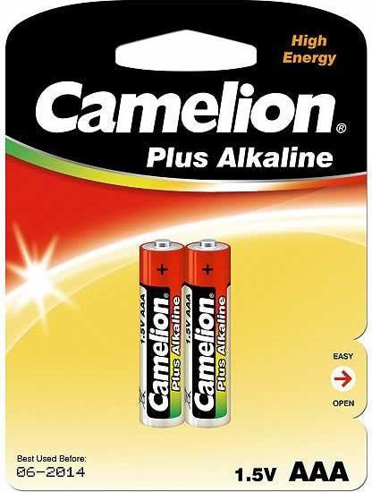 Camelion Batterie Plus Alkaline LR03 Micro AAA (2 St.) (2 Stk., AAA, 1250 mAh)