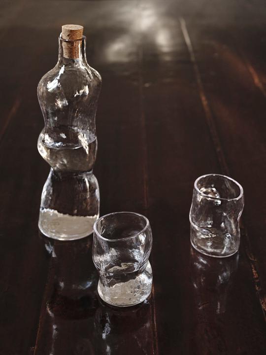Actual product image Ferm Living Dimple Bottle (1.02 l)